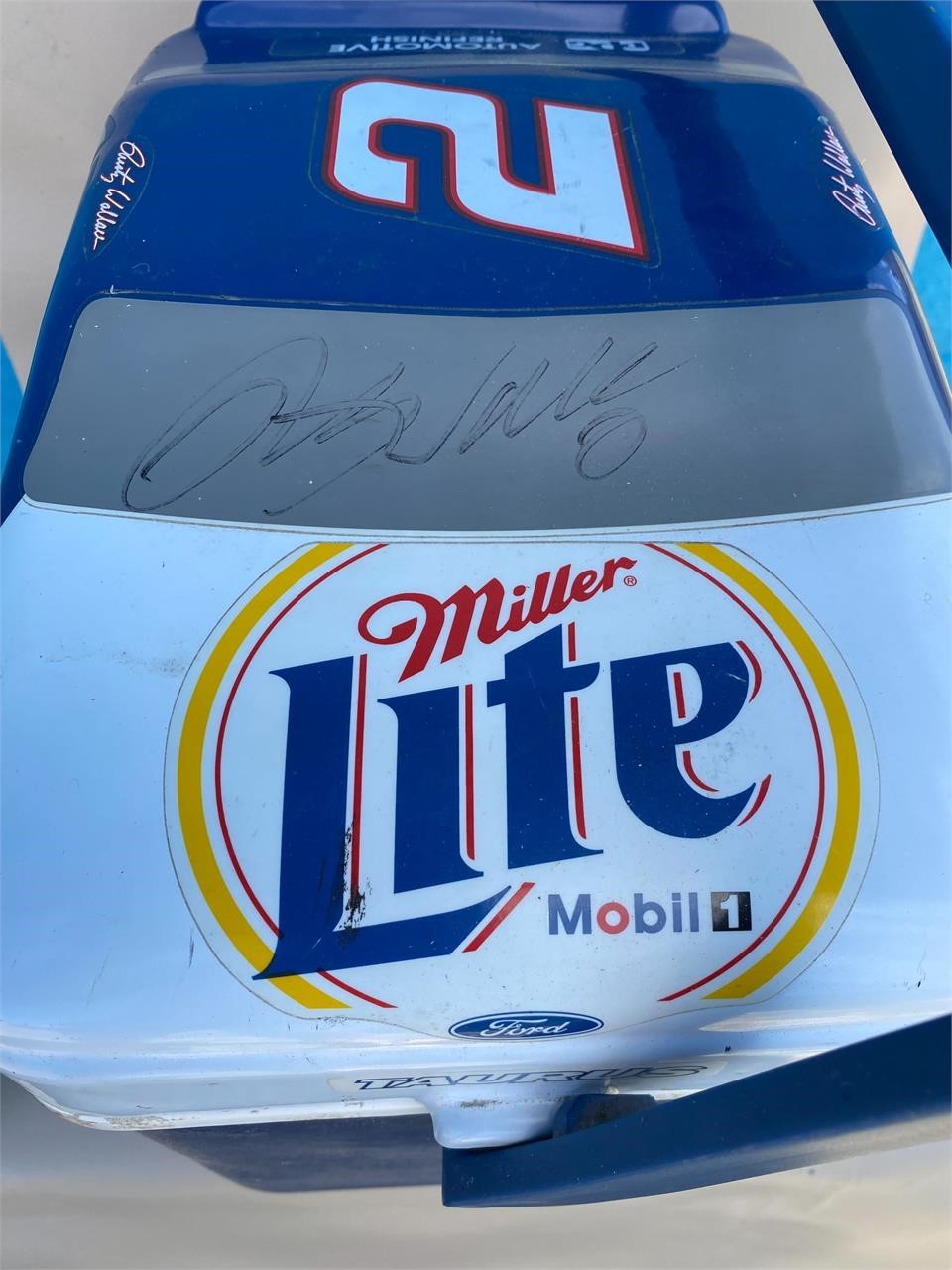 Signed Rusty Wallace Cooler
