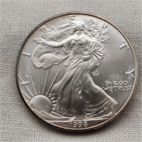 1998 Silver Am Eagle Dollar