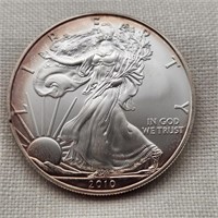 2010 Silver Am Eagle Dollar