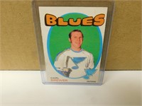 1971-72 OPC Carl Brewer #222 Hockey Card