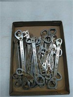 Box of multi wrenches