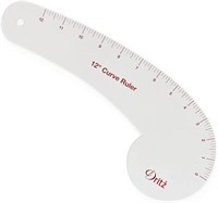 Dritz 12" Pattern Drafting Curved Ruler