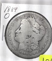 1889-O  Morgan Dollar