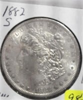 1882-S  Morgan Dollar