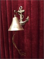 Brass Anchor Ship's Bell