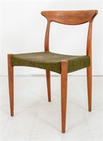 Arne Hovmand-Olsen Danish Modern Teak Side Chair