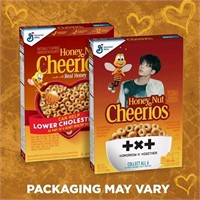 Pack of 5, Honey Nut Cheerios Heart Healthy Gluten