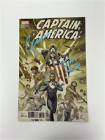 Autograph COA Captain America #702 Comics