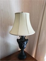 Urn Shaped Lamp with Shade
