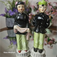 Vintage Hand Painted Chinese Figurines