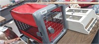 21" PET KENNEL, CANVAS, PLASTIC