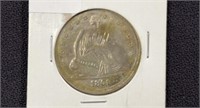 1861 Confederate States of America Half Dollar