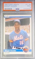 1984 Fleer Update Dwight Gooden RC PSA 9 Mint