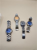 Lot of 4 Mens Watches