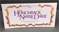 Disney Hunchback of Notre Dame Lithograph