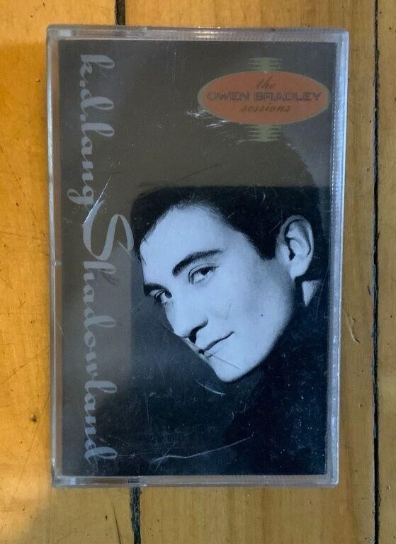 KD Lang Shadowland Cassette Tape, 1988