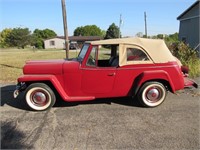 1951 willys jeepster(has title)runs
