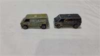 2 1974 hotwheels redlines vans