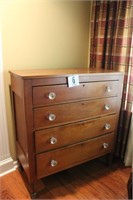 Antique Wooden Dresser (Approximately 47x43")