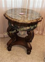 Stone/Marble Top Stands - 28" x 31" - Very Nice