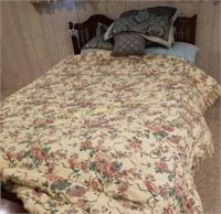 Full Bed & Bedding (B)