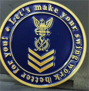 Navy challenge coin