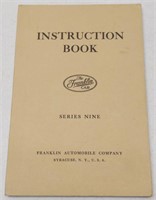 Franklin Car Series Nine Instruction Booklet