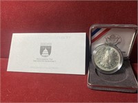 1989 TRIUMPH OF DEMOCRACY SILVER COMMEM DOLLAR