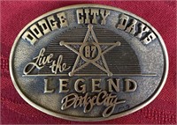 Dodge City Days Belt Buckle