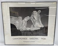 Framed & W print “Canyonlands National Park”