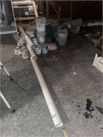 Large lot of Pipe,Paint,Carpet,Gutter Pcs, And Mor