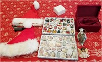 819 - LOT OF CHRISTMAS ORNAMENTS