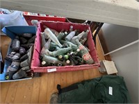 LOT OF OLD SODA BOTTLES