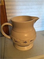Longaberger pottery pitcher