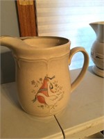 International stoneware pitcher