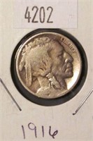 1916 Buffalo Nickel G4 Condition