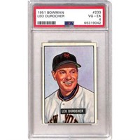 1951 Bowman Leo Durocher Psa 4