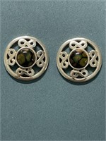 STERLING SILVER CELTIC EARRINGS