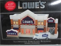 NEW Lowe's Lighted Porcelain Building