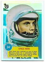 Topps 75th Ann #28 Astronauts Rainbow Foil