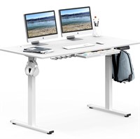 SHW Electric Height Adjustable Standing Desk 55"