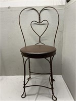 Vintage Vanity Chair, Refurbished Nice!