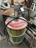 Grease barrel w/ pump