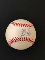 Nolan Ryan autographed baseball COA JSA