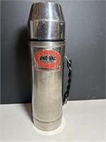 Uno-Vac Stainless Steel Vacuum Bottle Thermos 1