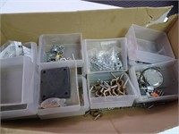 Box full of Electrical Hardware and Related
