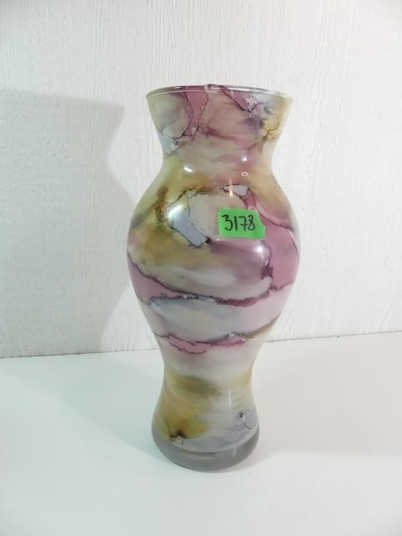 Glass Vase 15" Tall