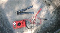 Digital Multimeter and Wire Strippers