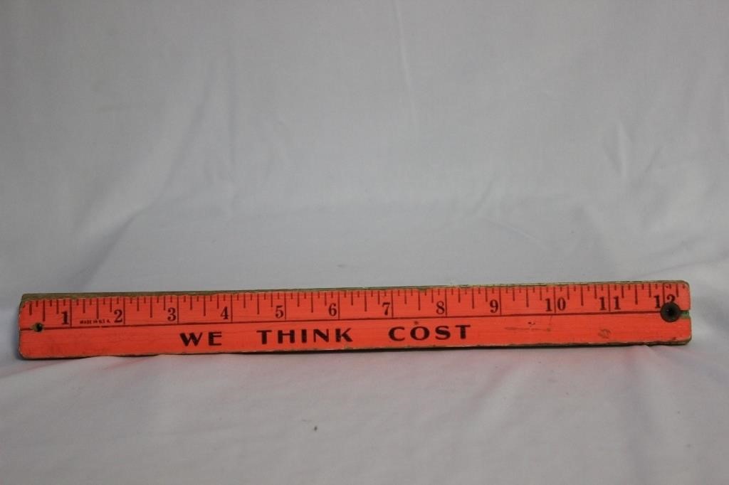 A Wooden Ruler