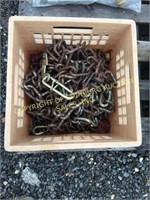 CRATE OF TIRE CHAINS